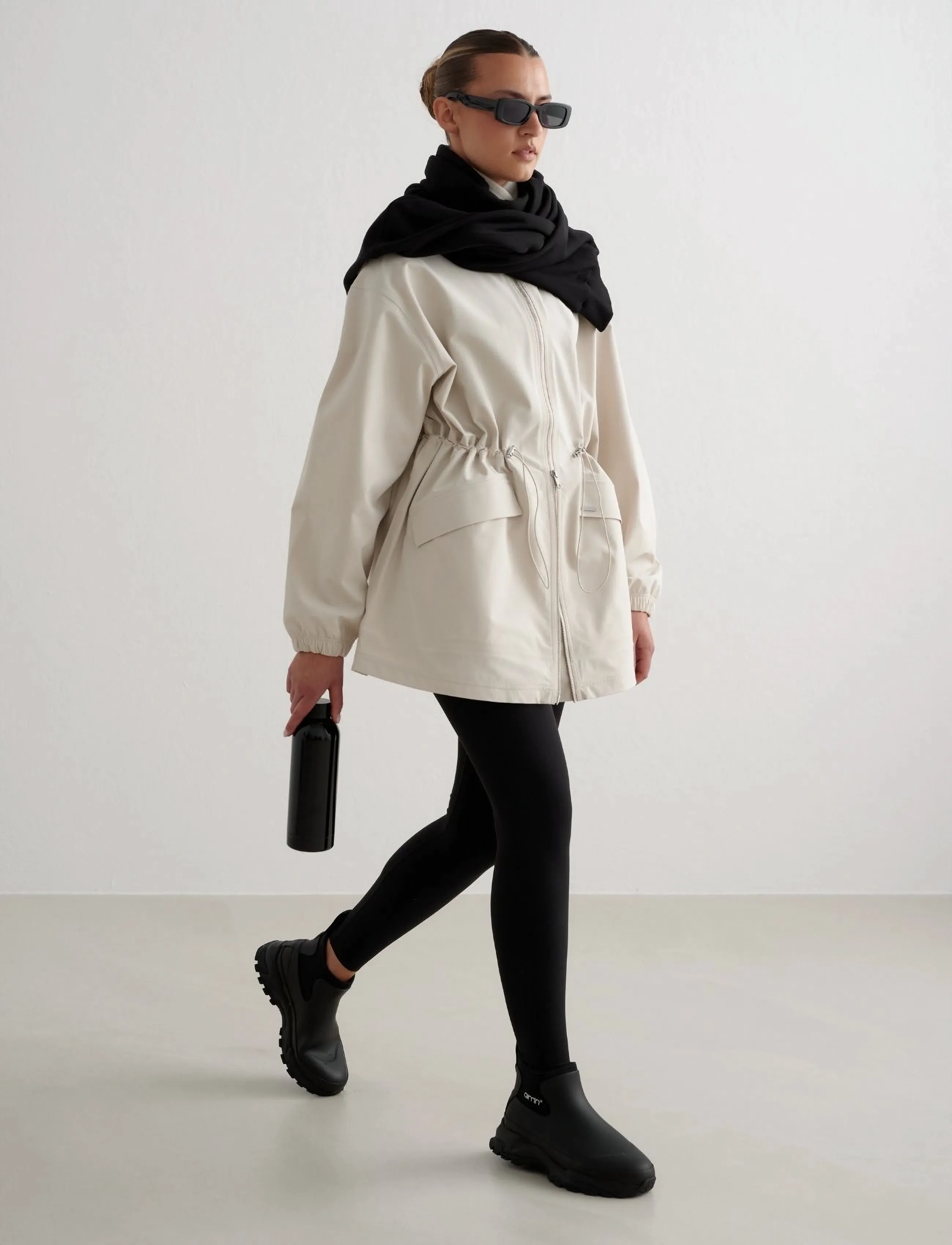 aim´n - Waterproof Zip Jacket - freizeitjacken - clay - 3