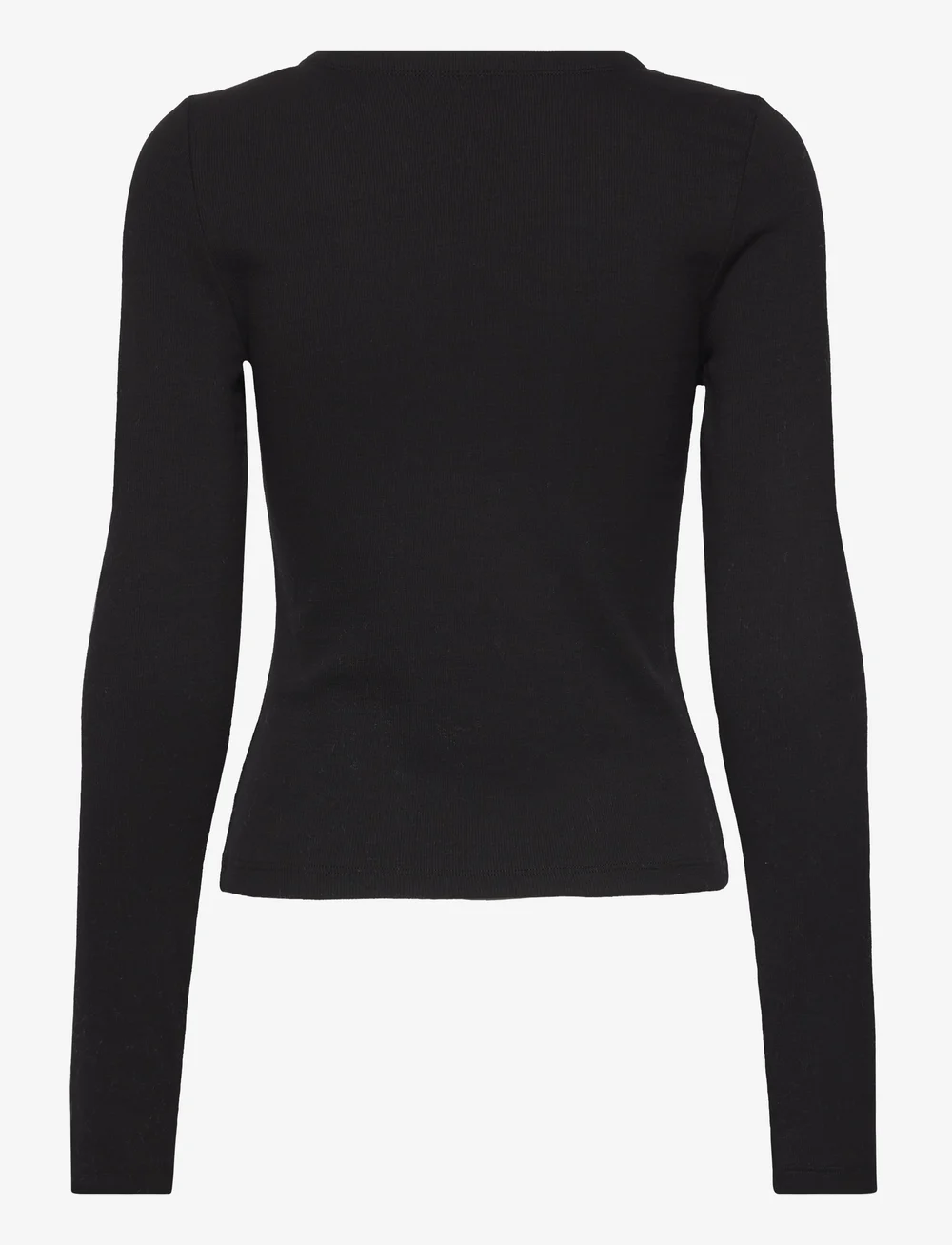 aim´n - Ease Ribbed Cardigan - langarmshirts - black - 2