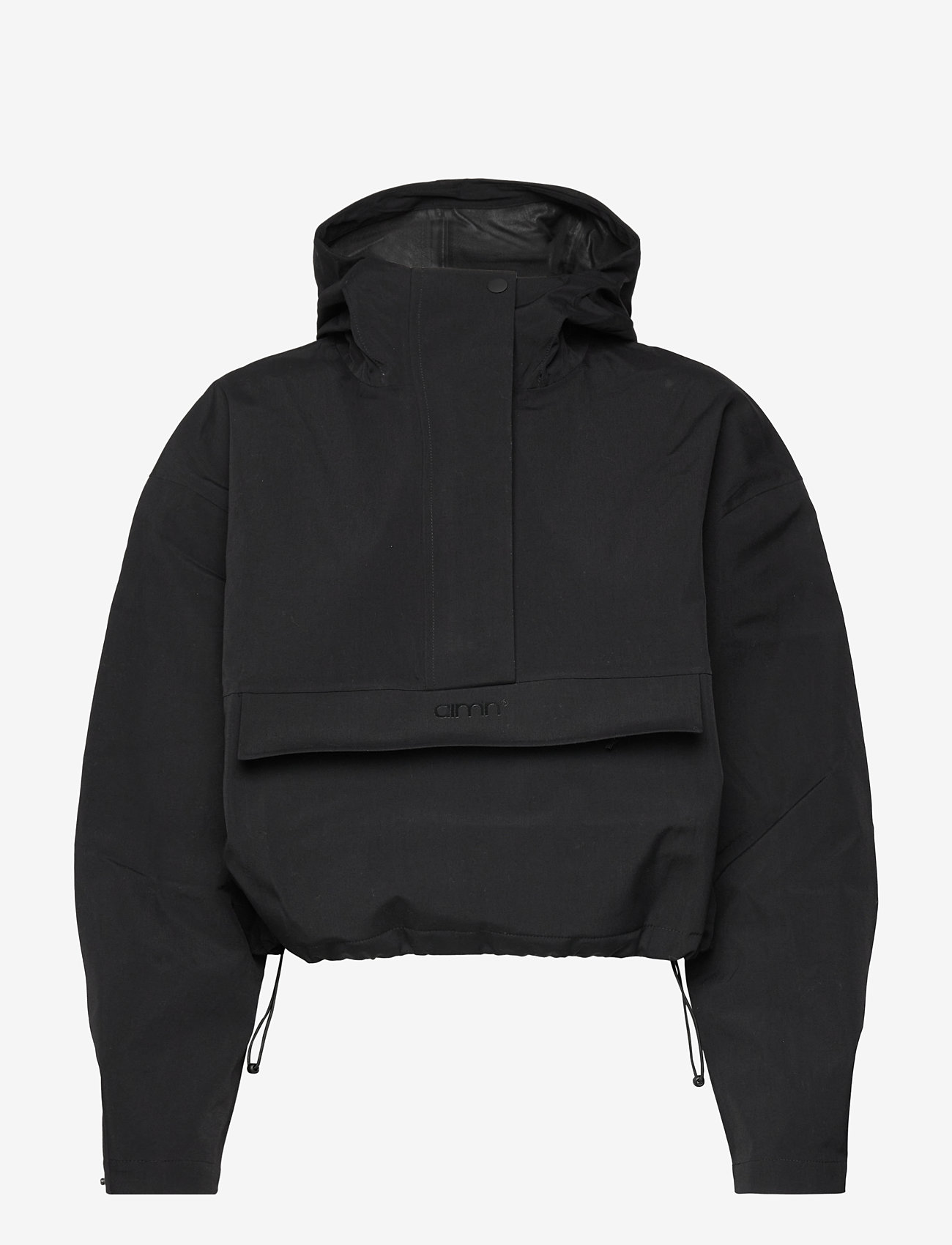 aim´n - Cropped Waterproof Anorak - anorakid - black - 1