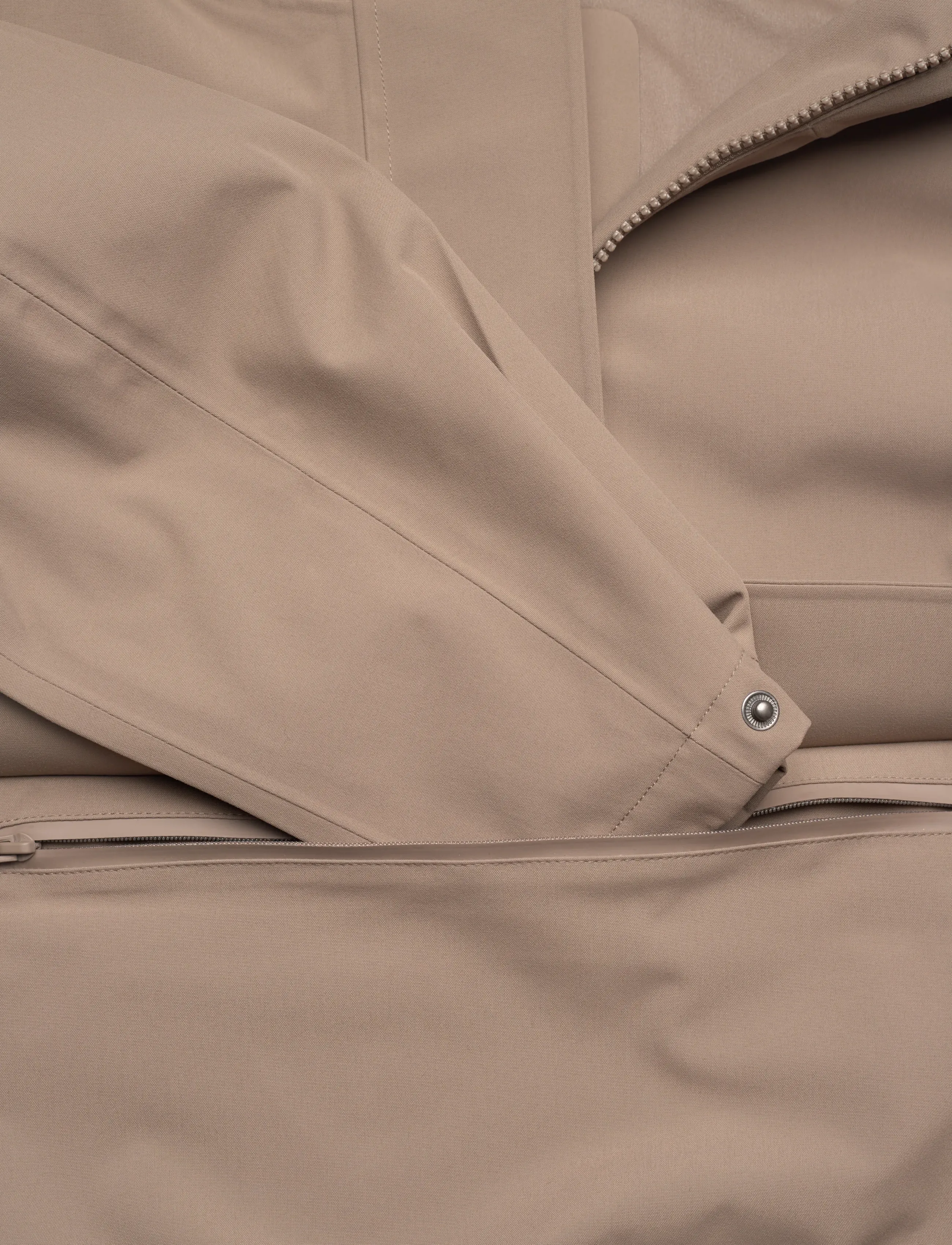 aim´n - Cropped Waterproof Anorak - anorakkar - nougat - 3