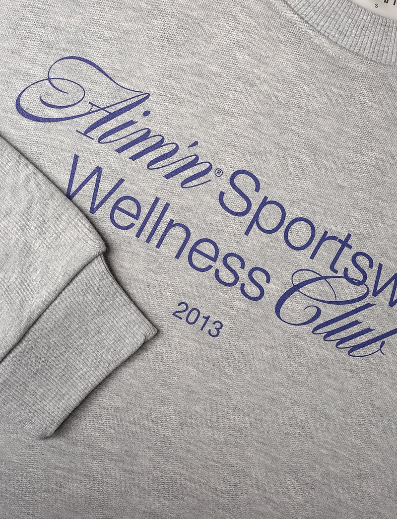 aim´n - Wellness Sweatshirt - Överdelar - grey melange - 5