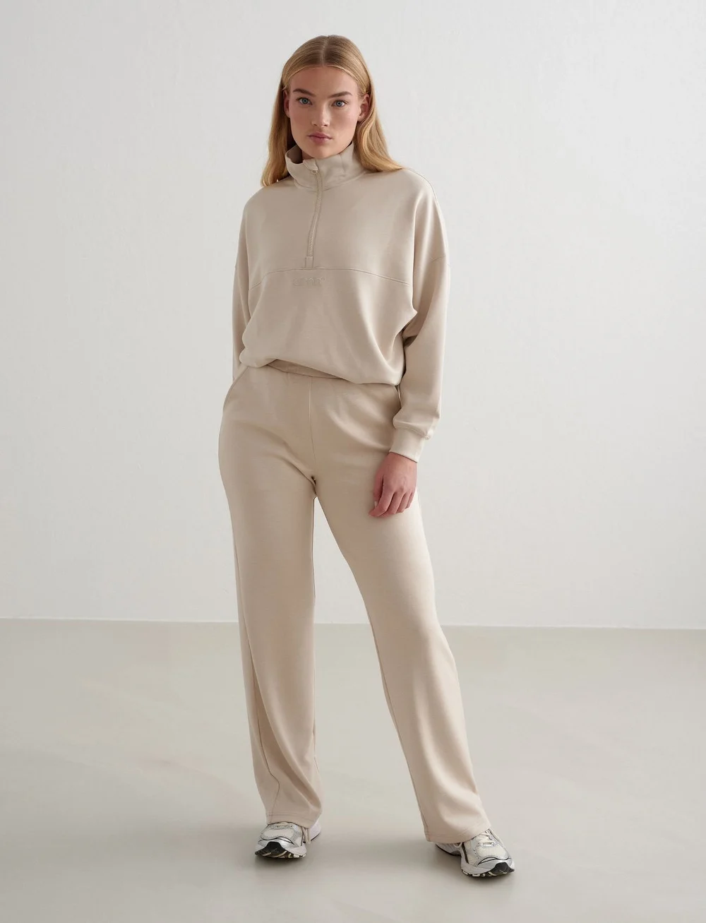 aim´n - Comfy Modal Wide Pants - casual - cafÉ au lait - 3