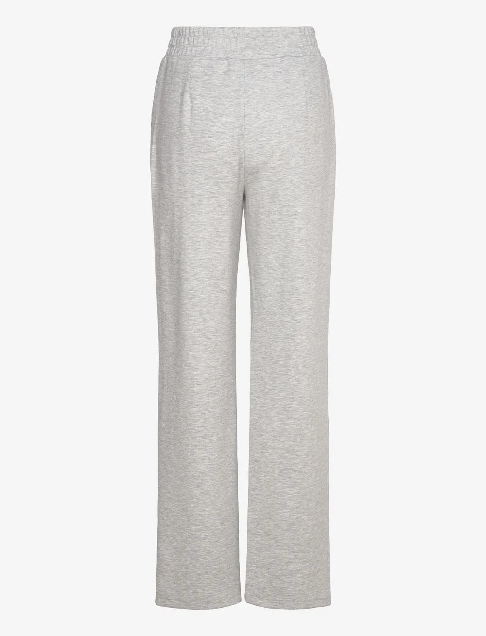 aim´n - Comfy Modal Wide Pants - casual - light grey melange - 2