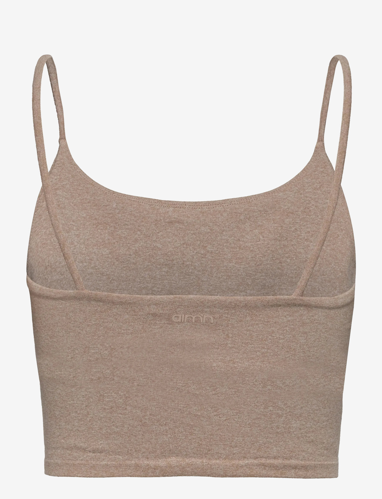 aim´n - Shape Seamless Strap Singlet - linnen - beige melange - 2