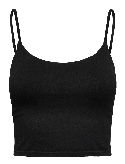 aim´n Shape Seamless Strap Singlet - Oberteile - BLACK / black