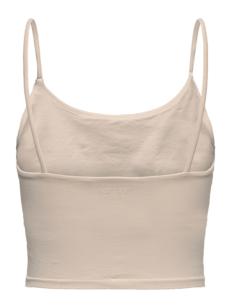 aim´n - Shape Seamless Strap Singlet - crop tops - clay - 2