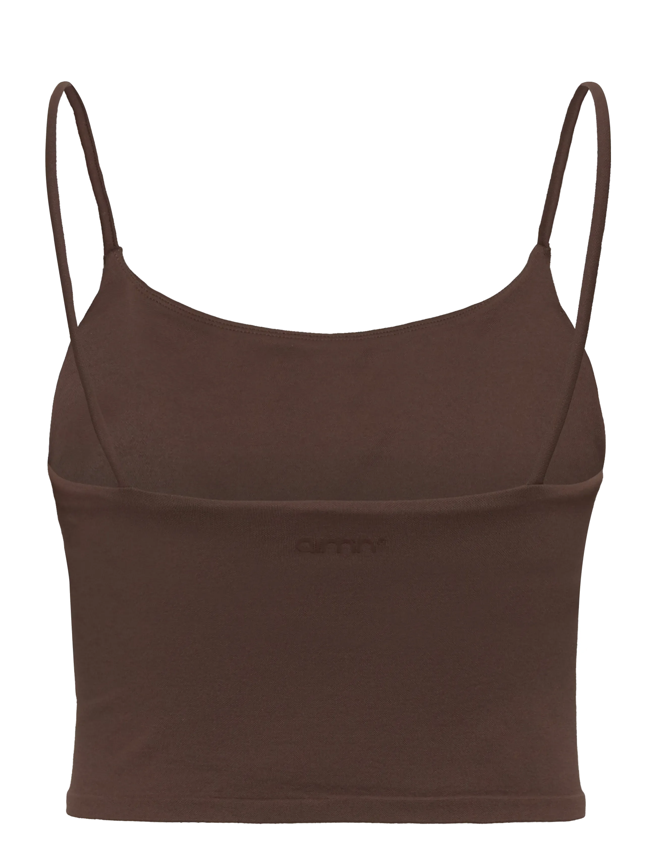 aim´n - Shape Seamless Strap Singlet - toppar & t-shirts - macchiato - 2