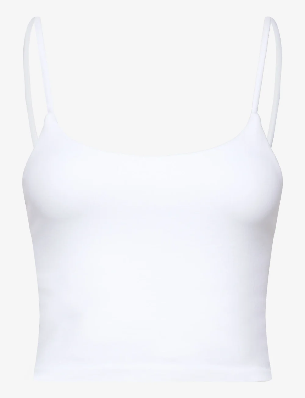 aim´n - Shape Seamless Strap Singlet - crop-tops - white - 1