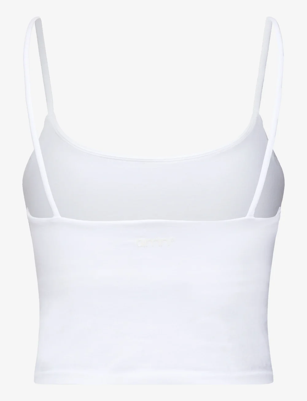 aim´n - Shape Seamless Strap Singlet - crop-tops - white - 2