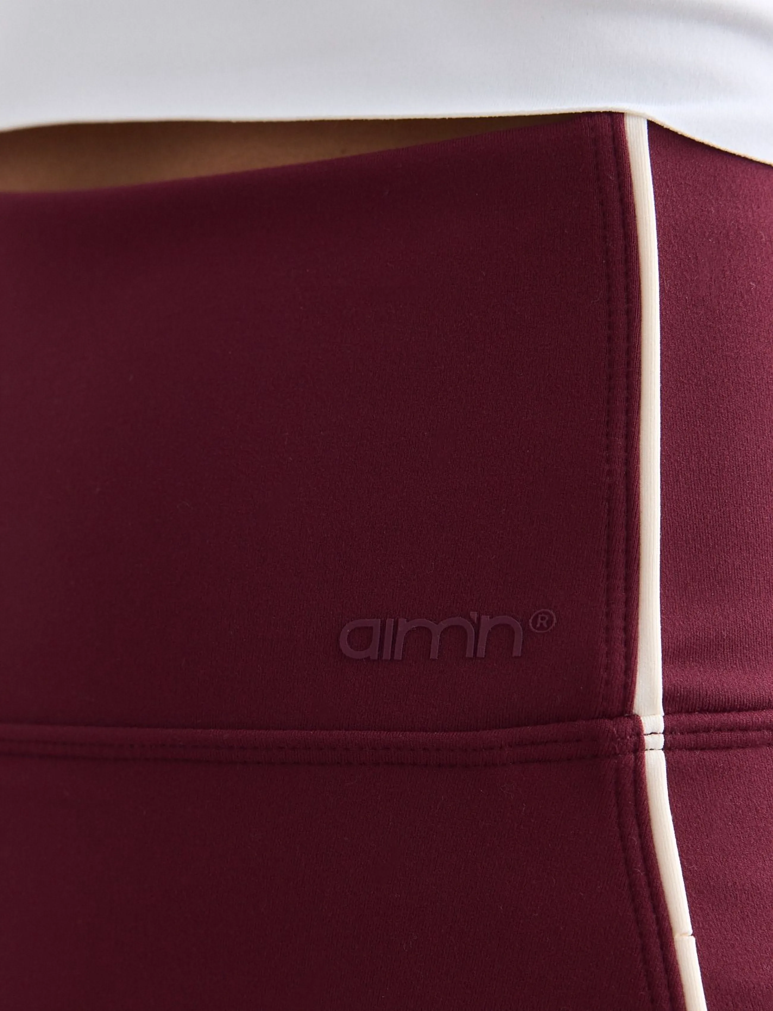 aim´n - Sense Contrast Skort - spordiseelikud - merlot - 5