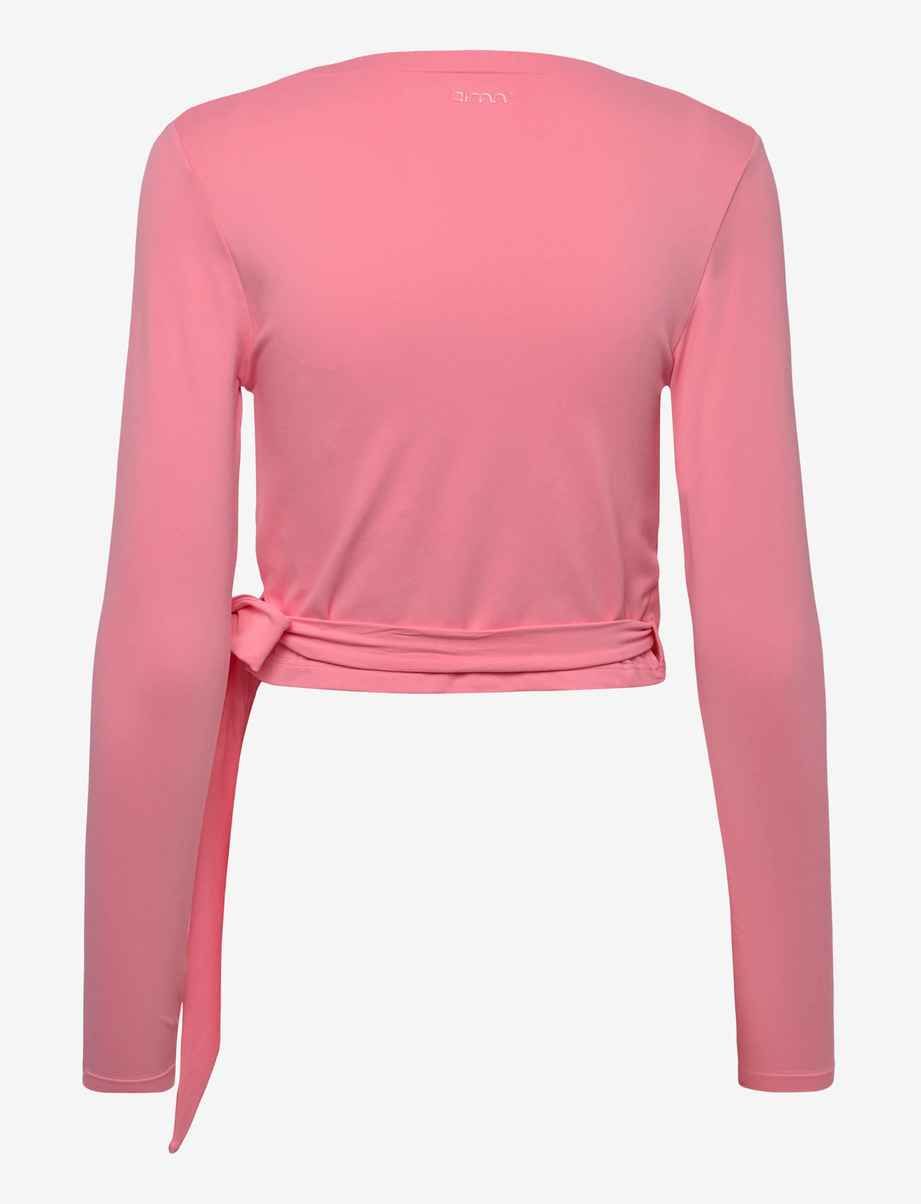 aim´n - Shape Seamless Wrap Long Sleeve - långärmade tröjor - blush - 2