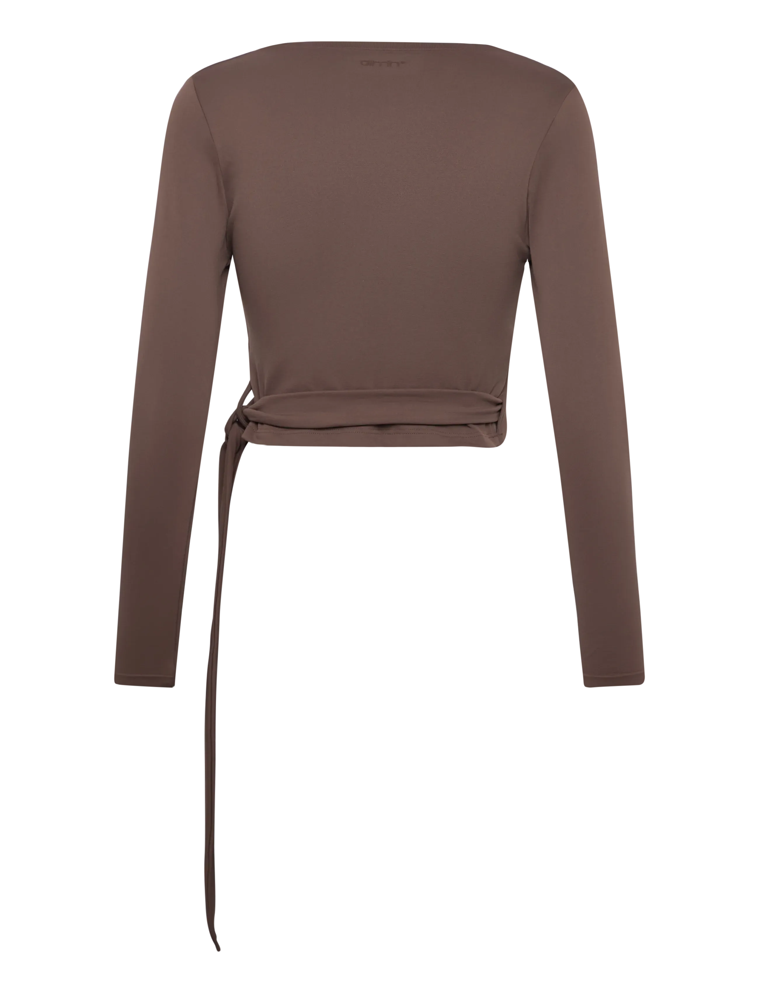 aim´n - Shape Seamless Wrap Long Sleeve - langarmshirts - macchiato - 2