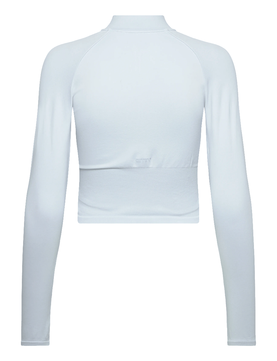 aim´n - Shape Seamless Zip Jacket - Överdelar - aura - 2