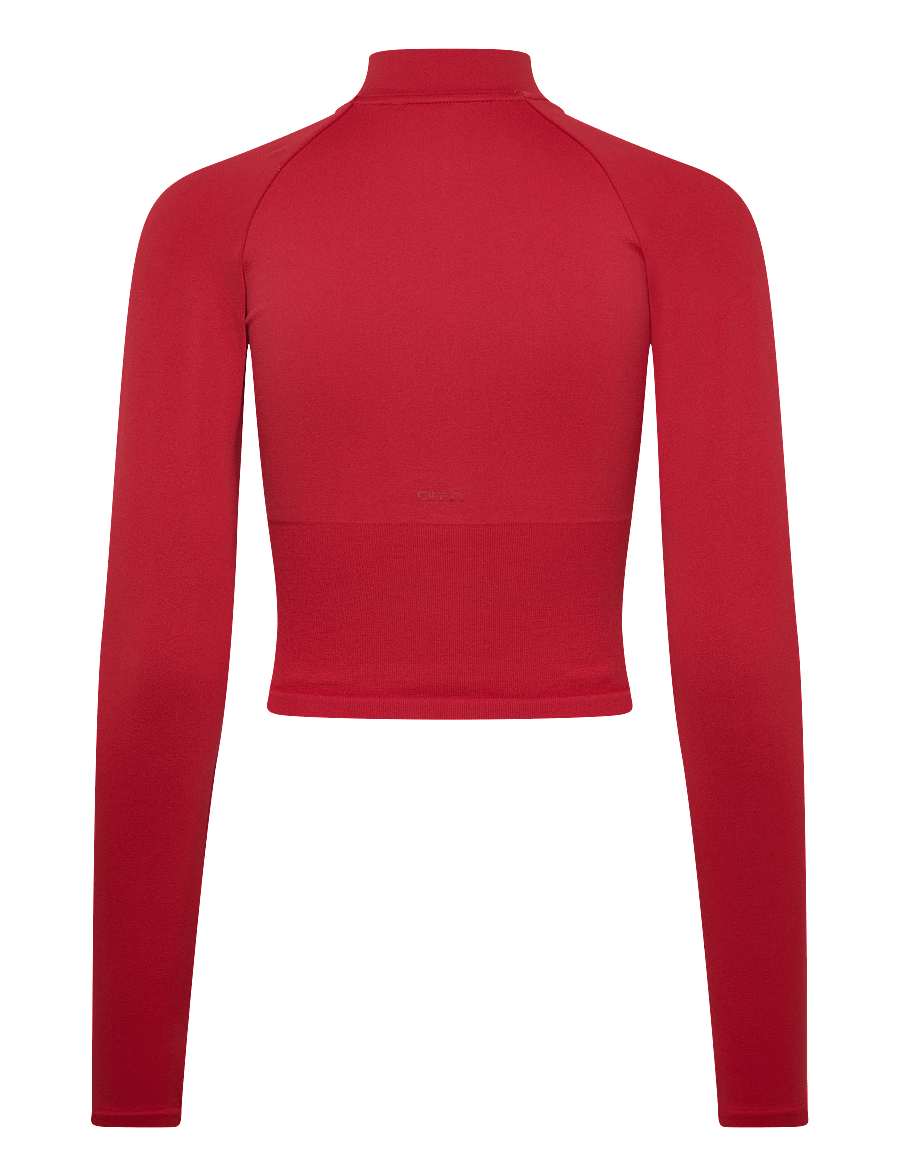 aim´n - Shape Seamless Zip Jacket - Överdelar - cayenne - 2