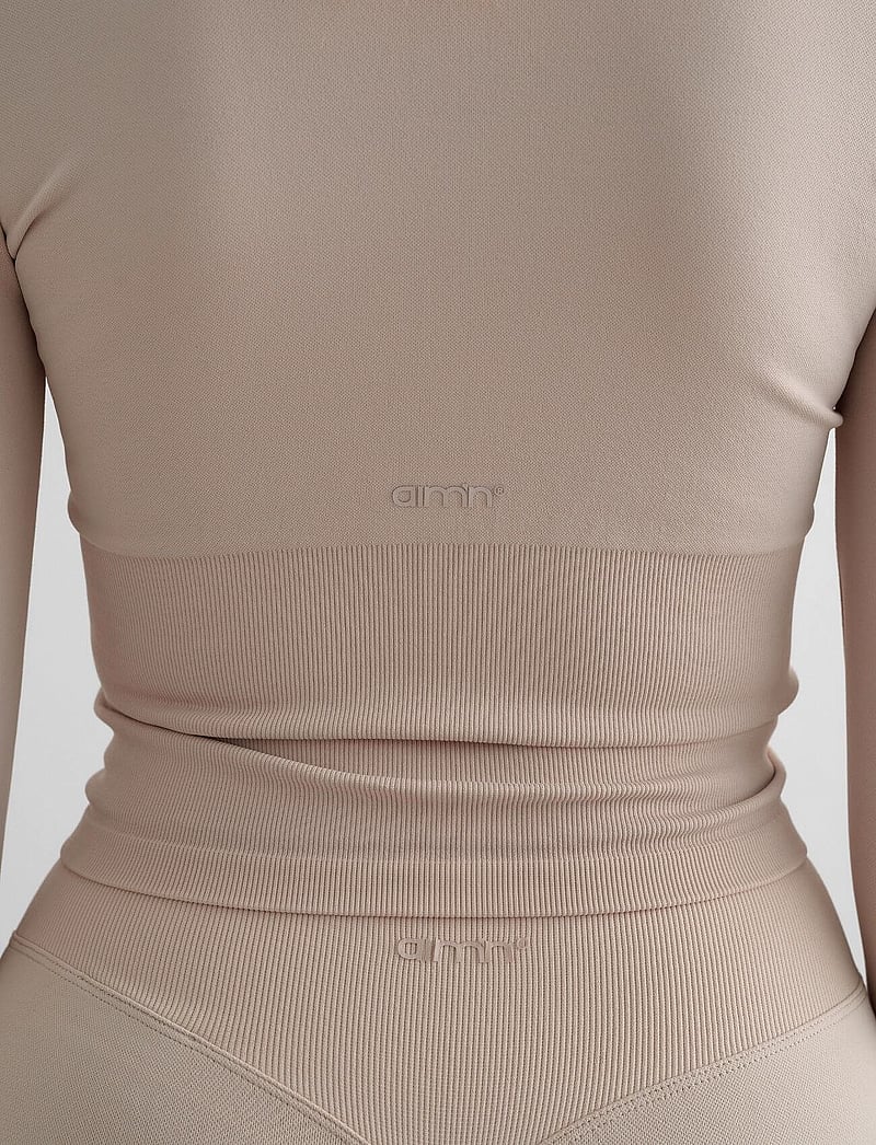 aim´n - Shape Seamless Zip Jacket - training jackets - clay - 3