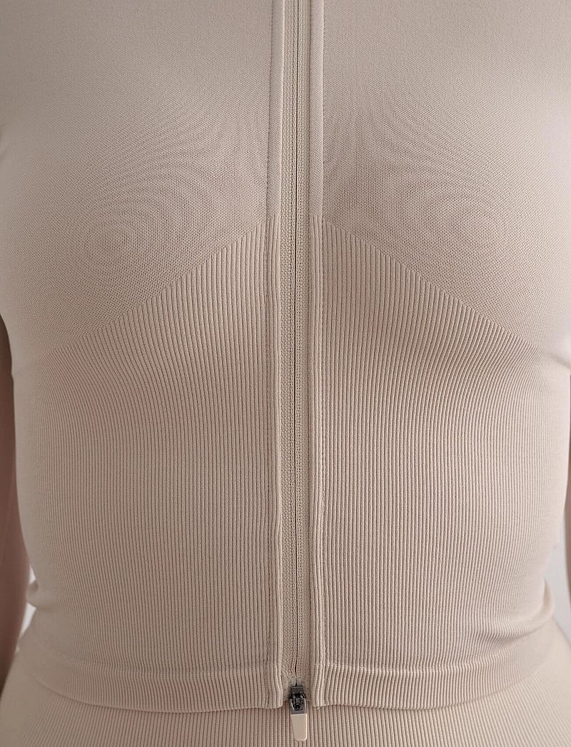 aim´n - Shape Seamless Zip Jacket - training jackets - clay - 5