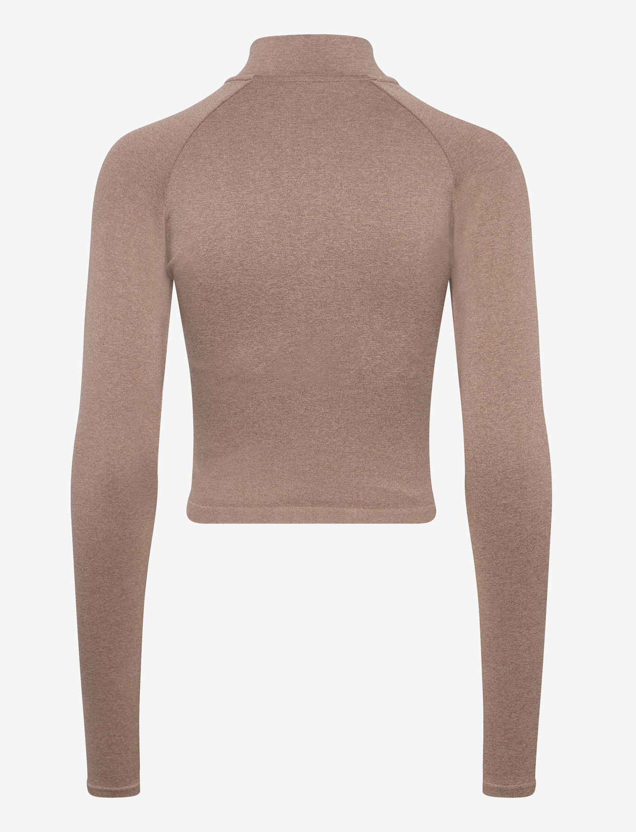 aim´n - Shape Seamless Zip Jacket - oberteile - espresso melange - 2