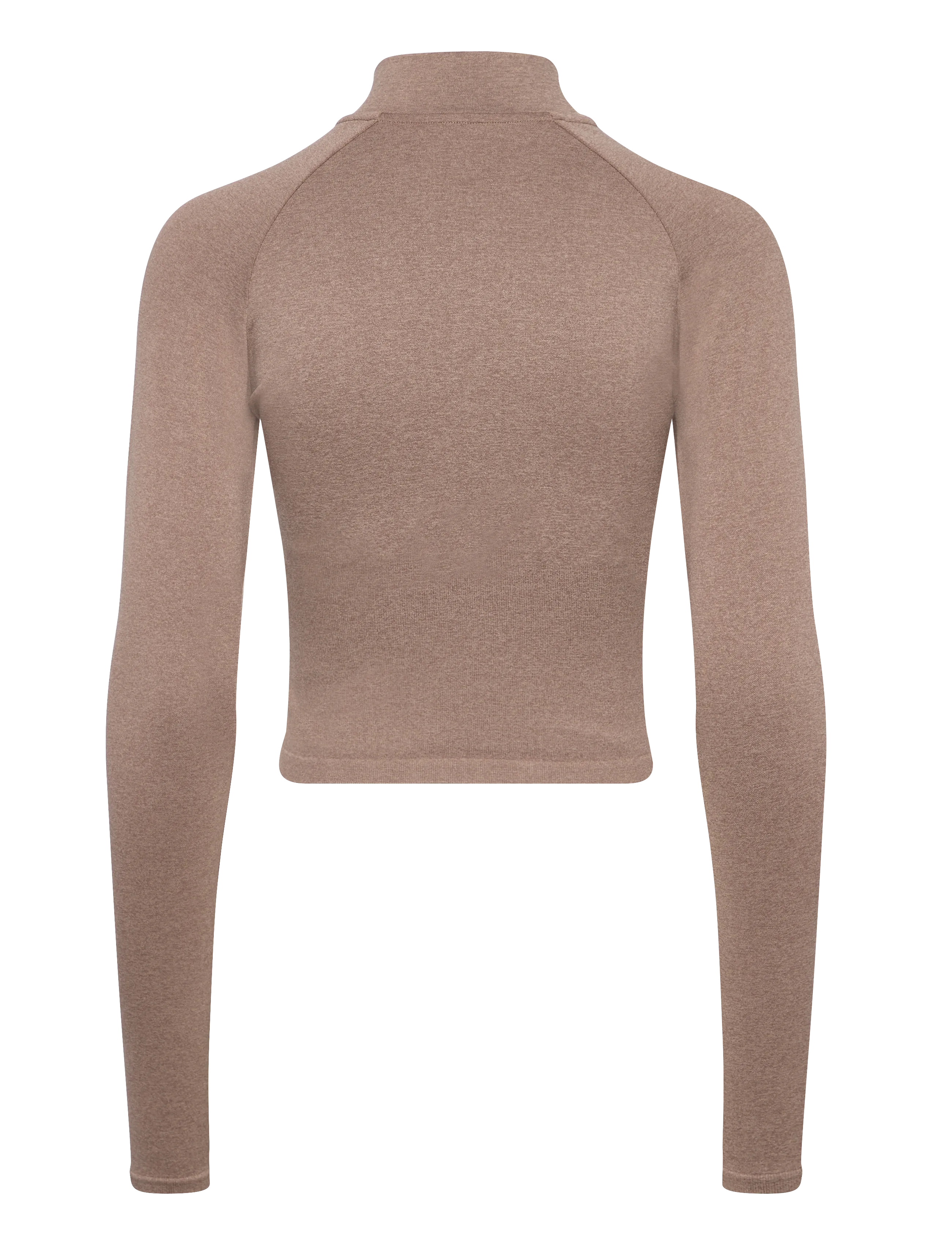 aim´n - Shape Seamless Zip Jacket - Överdelar - espresso melange - 2