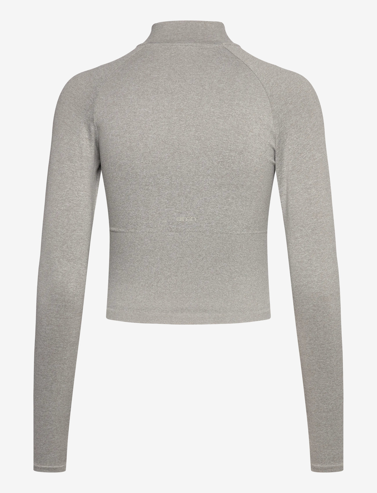 aim´n - Shape Seamless Zip Jacket - träningsjackor - grey melange - 2