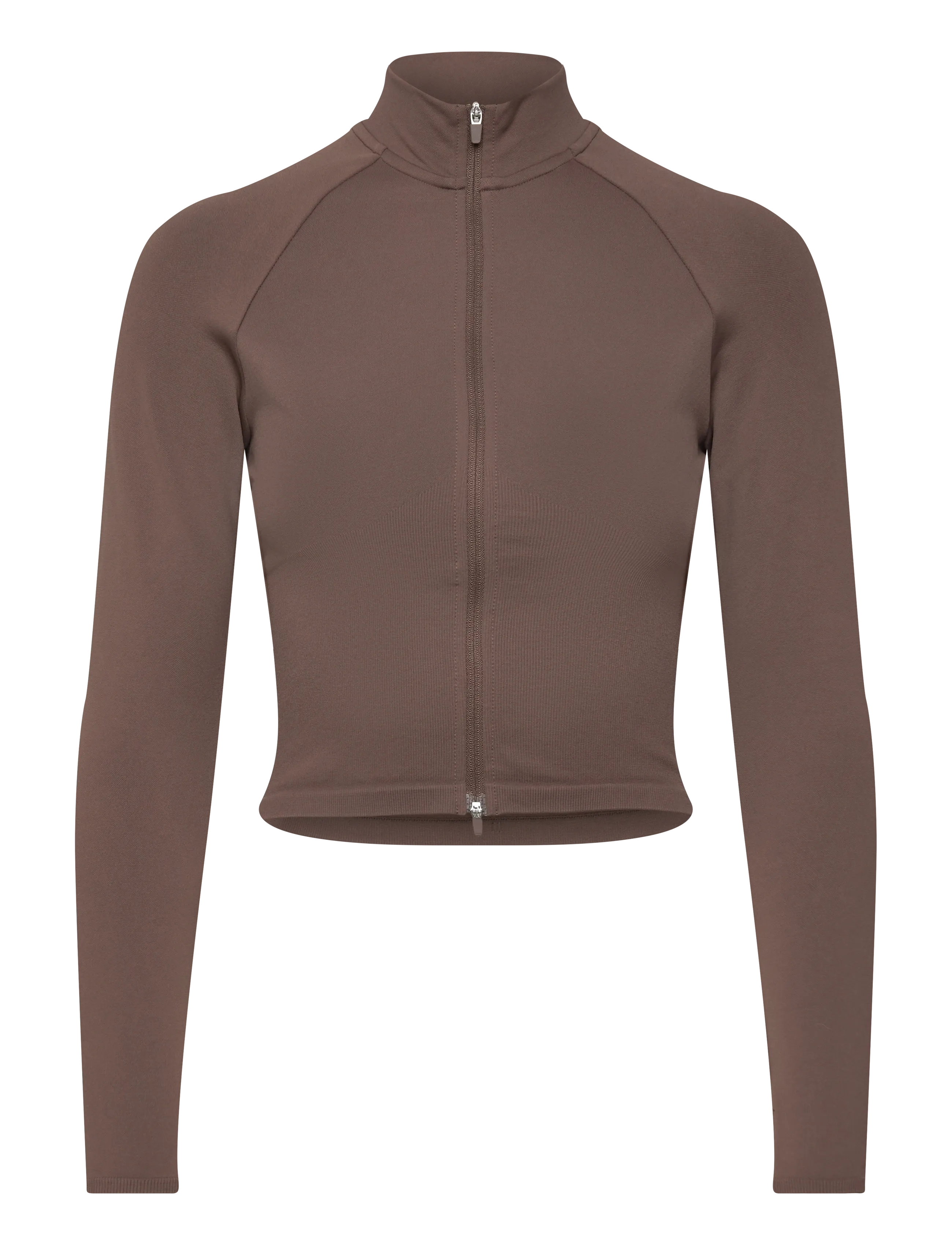 aim´n Shape Seamless Zip Jacket - Tøj - MACCHIATO / brown