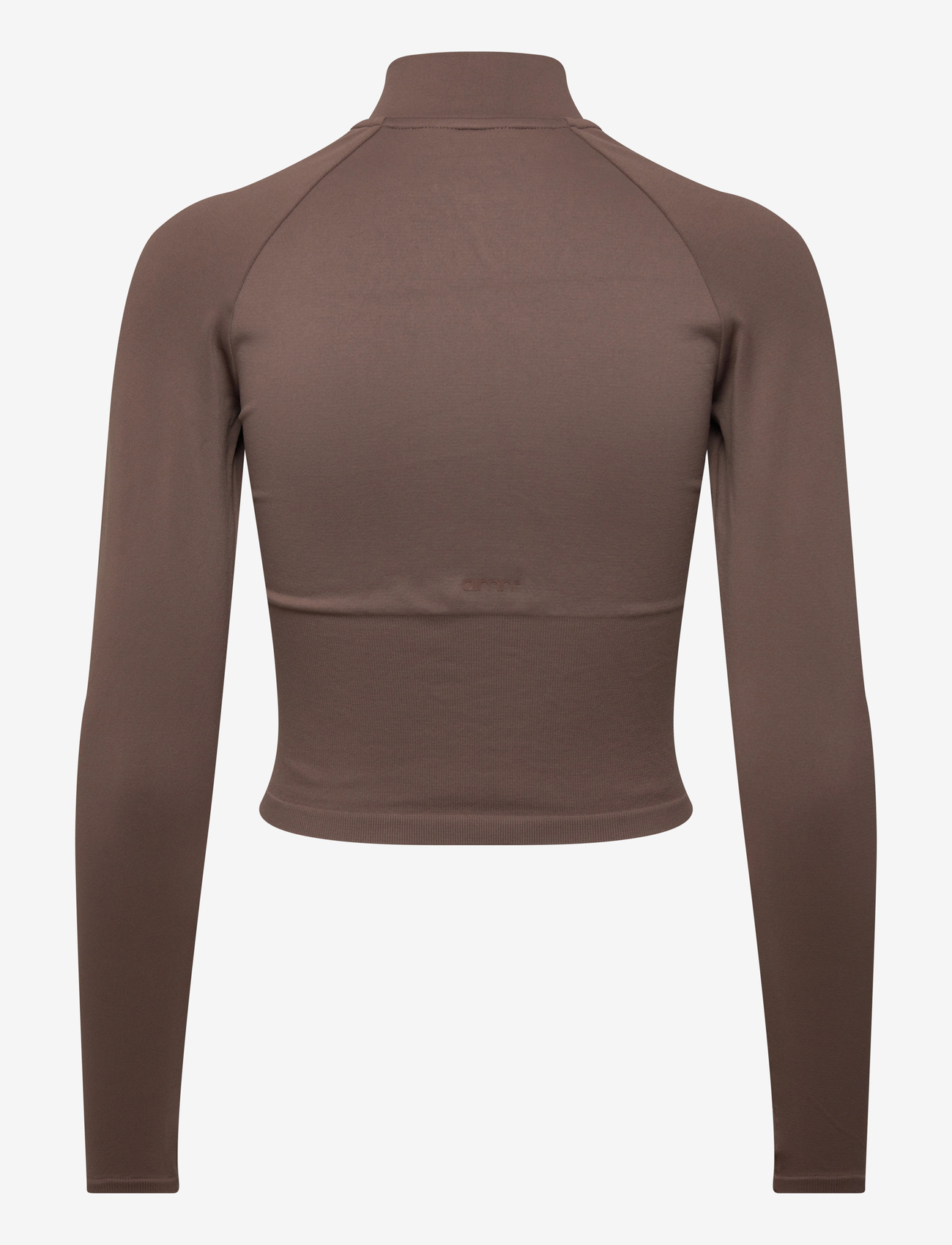 aim´n - Shape Seamless Zip Jacket - oberteile - macchiato - 2