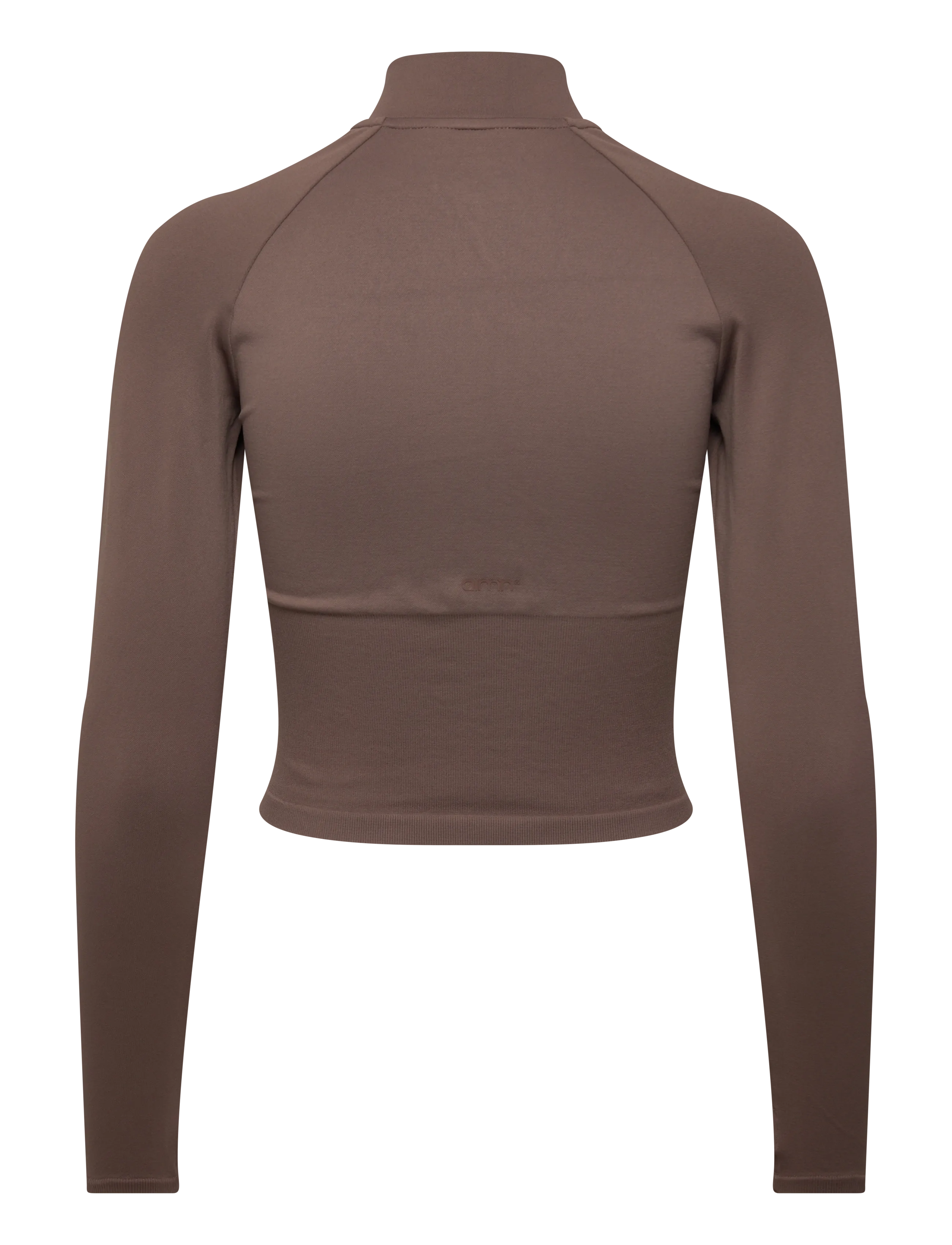 aim´n - Shape Seamless Zip Jacket - Överdelar - macchiato - 2