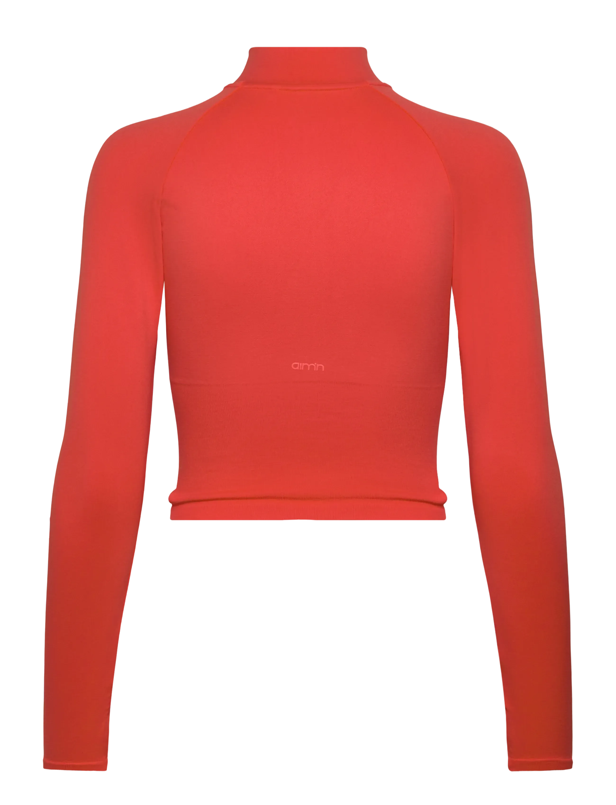 aim´n - Shape Seamless Zip Jacket - Överdelar - tangerine - 2