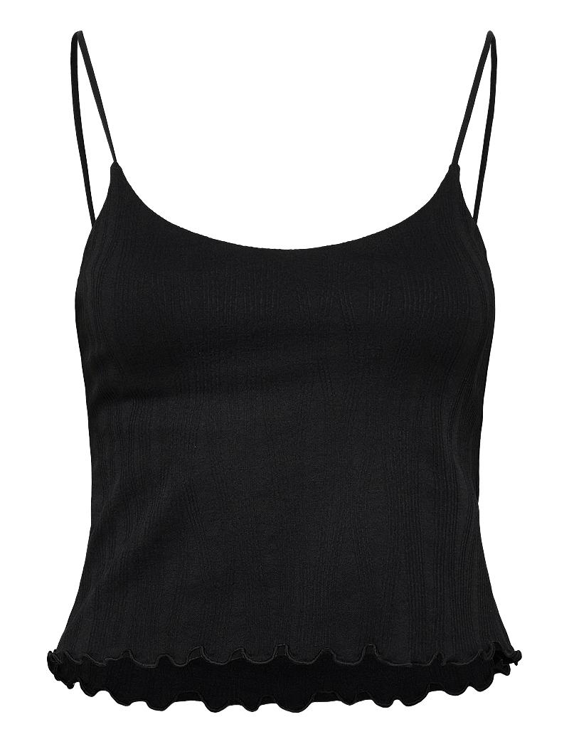 aim´n - Tulip Singlet - toppar & t-shirts - black - 1