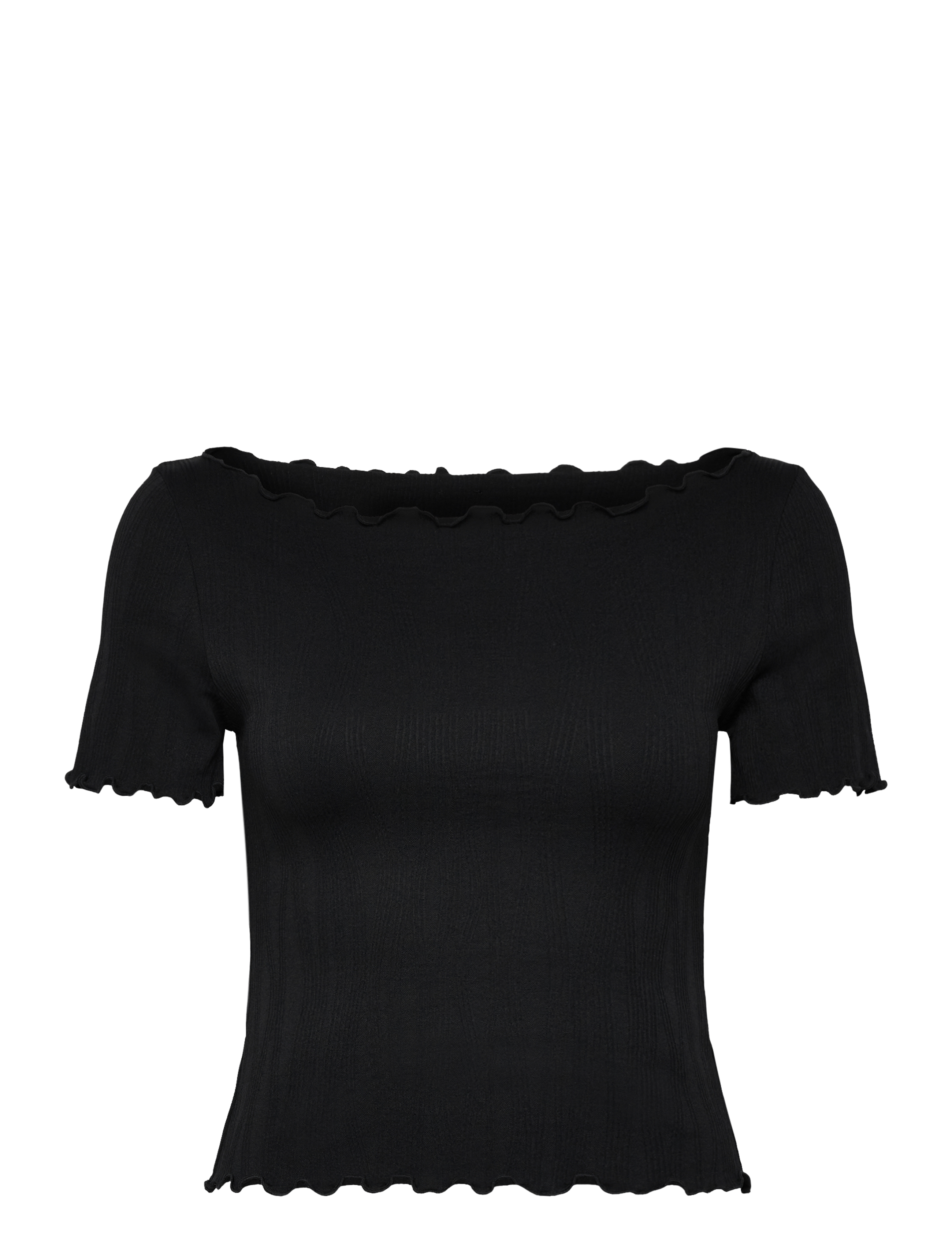 AIM ́N Tulip Kurz Sleeve Oberteil Schwarz - L - Damen