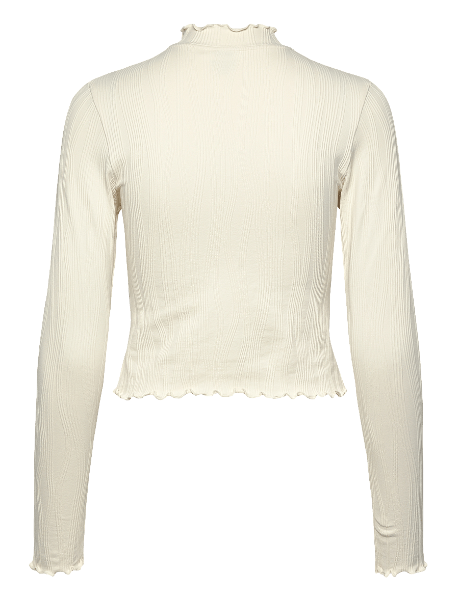 aim´n - Tulip Zip Jacket - langarmshirts - almond white - 2