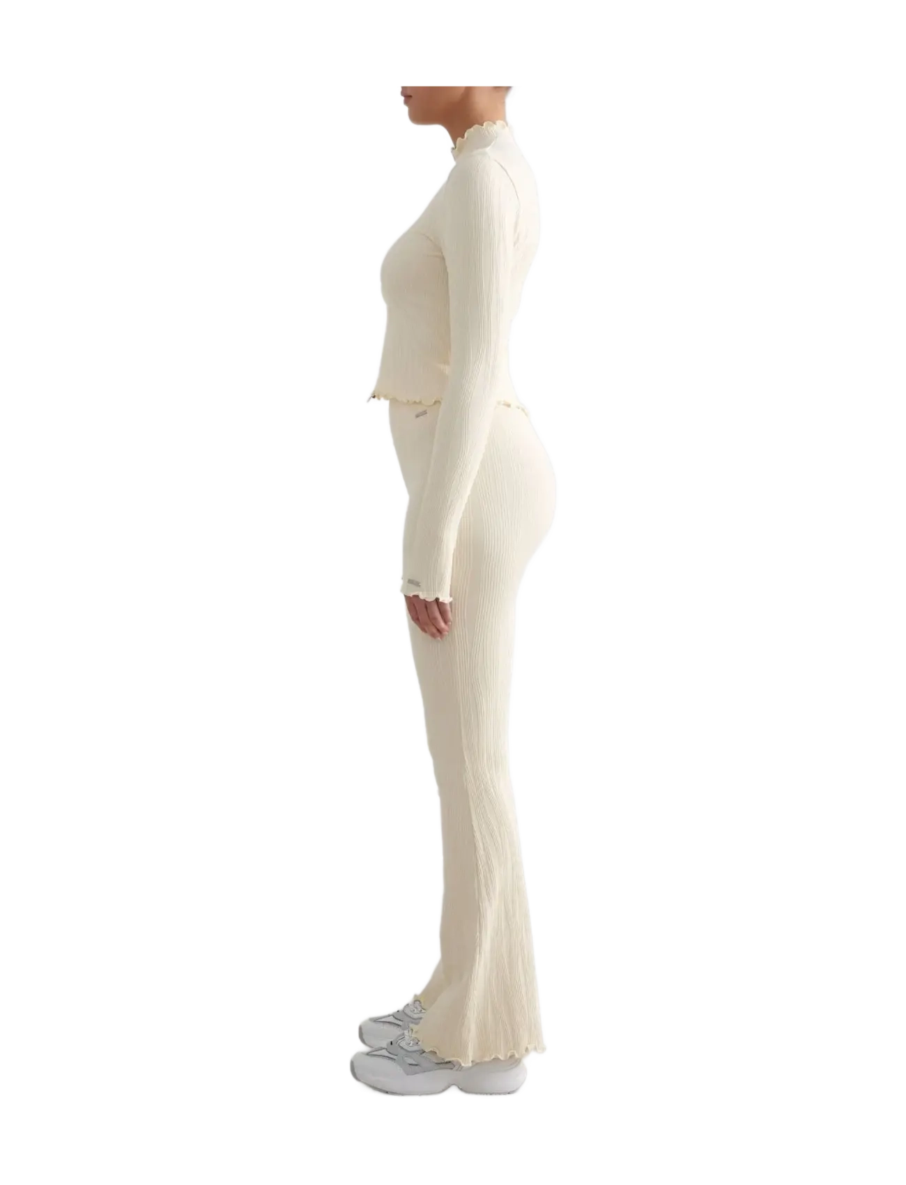 aim´n - Tulip Zip Jacket - sportoberteile - almond white - 3