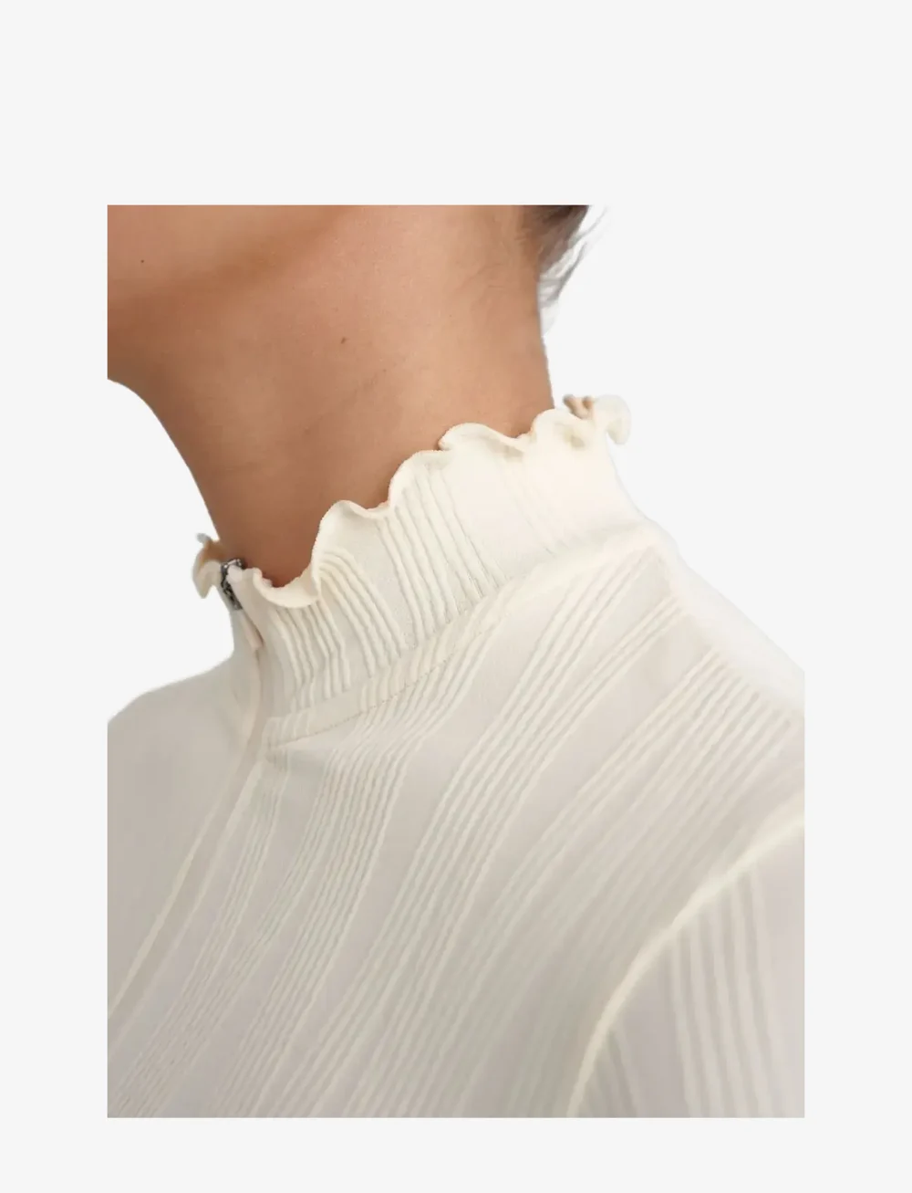 aim´n - Tulip Zip Jacket - langarmshirts - almond white - 4