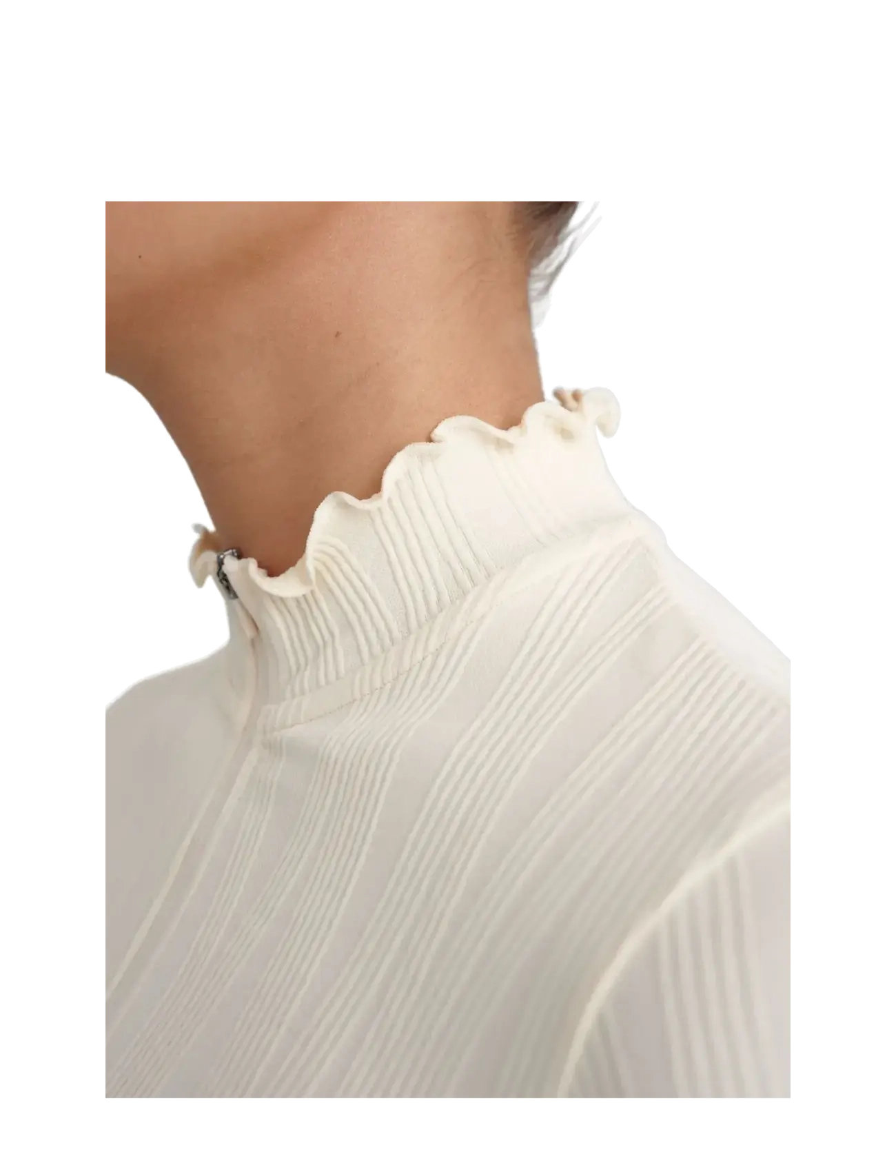 aim´n - Tulip Zip Jacket - sportoberteile - almond white - 4