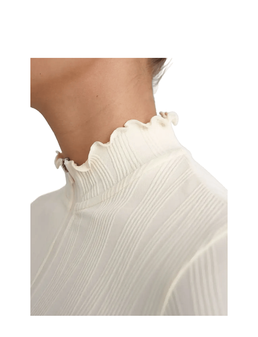 aim´n - Tulip Zip Jacket - langarmshirts - almond white - 4