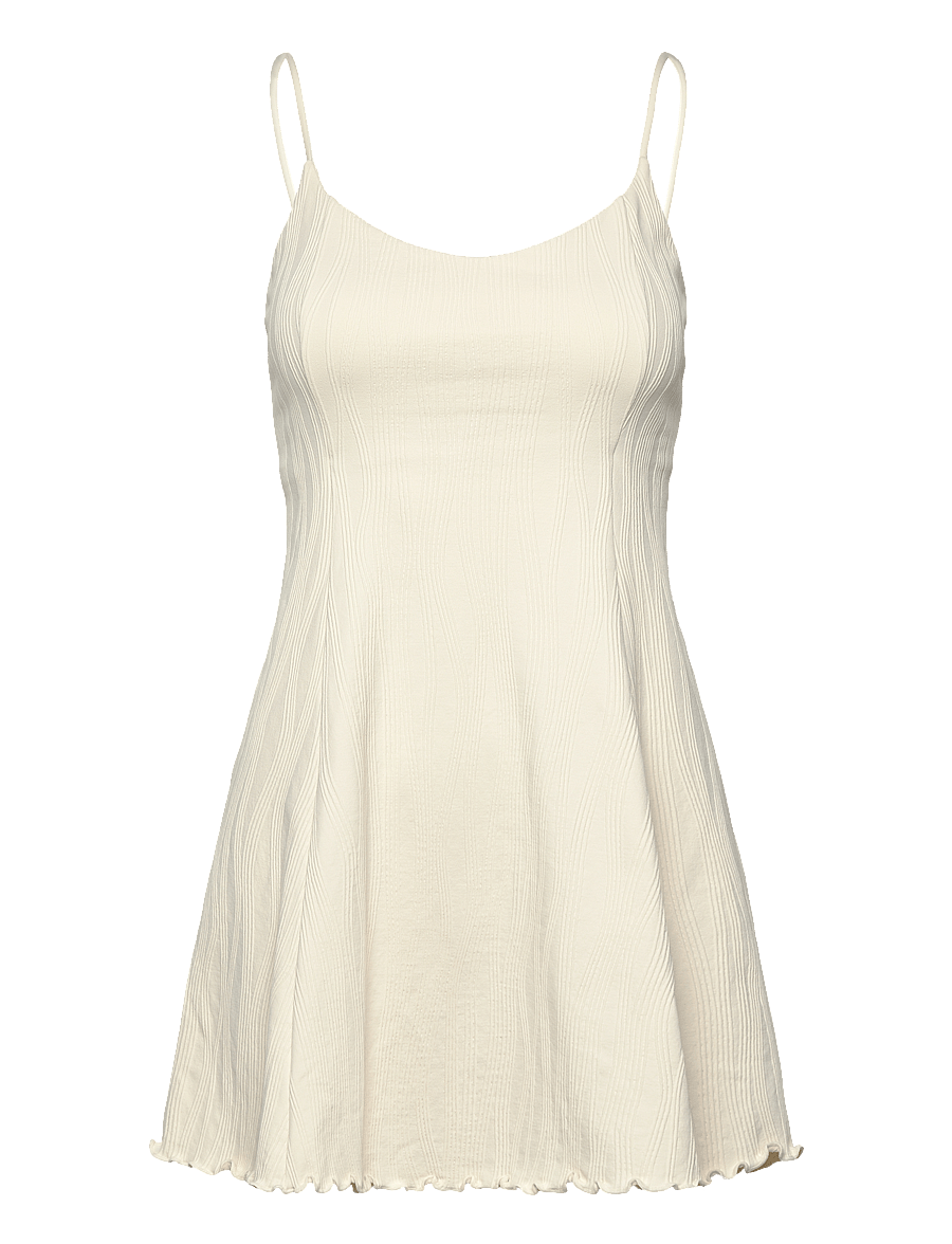 aim´n - Tulip Dress - kleider & röcke - almond white - 1