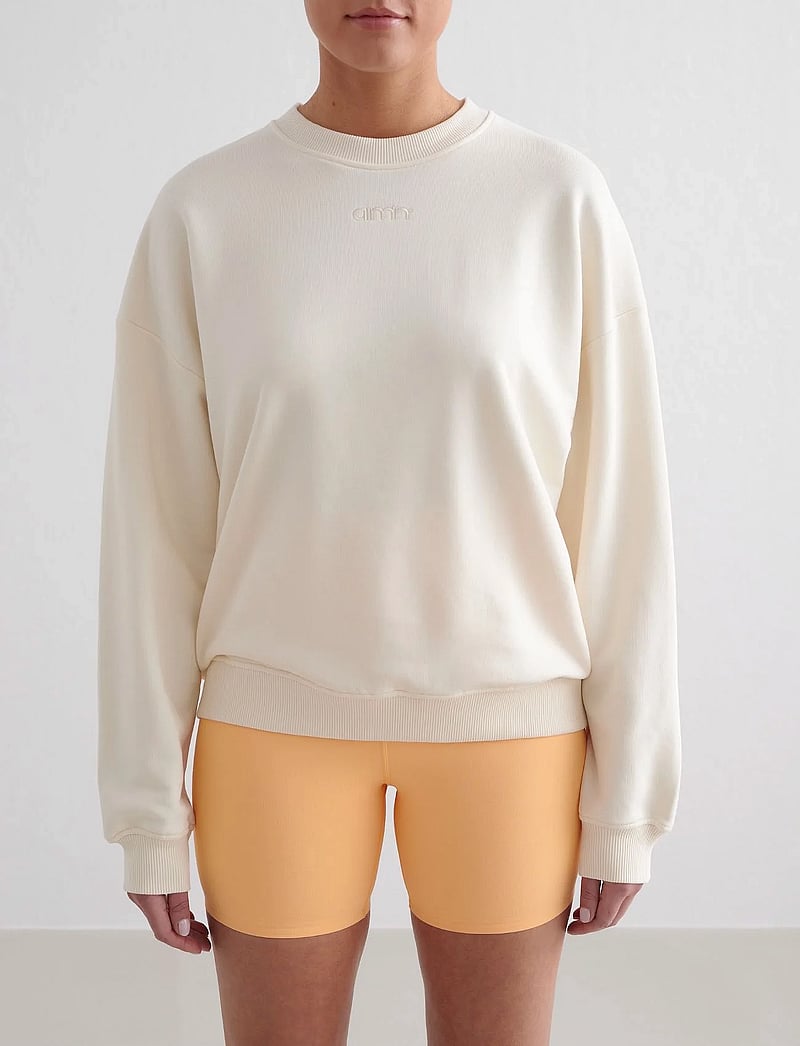 aim´n - Terry Sweatshirt - almond white - 0