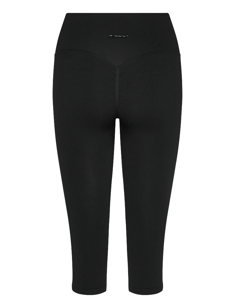 aim´n - Shape Seamless Capri Tights - träningstights - black - 1