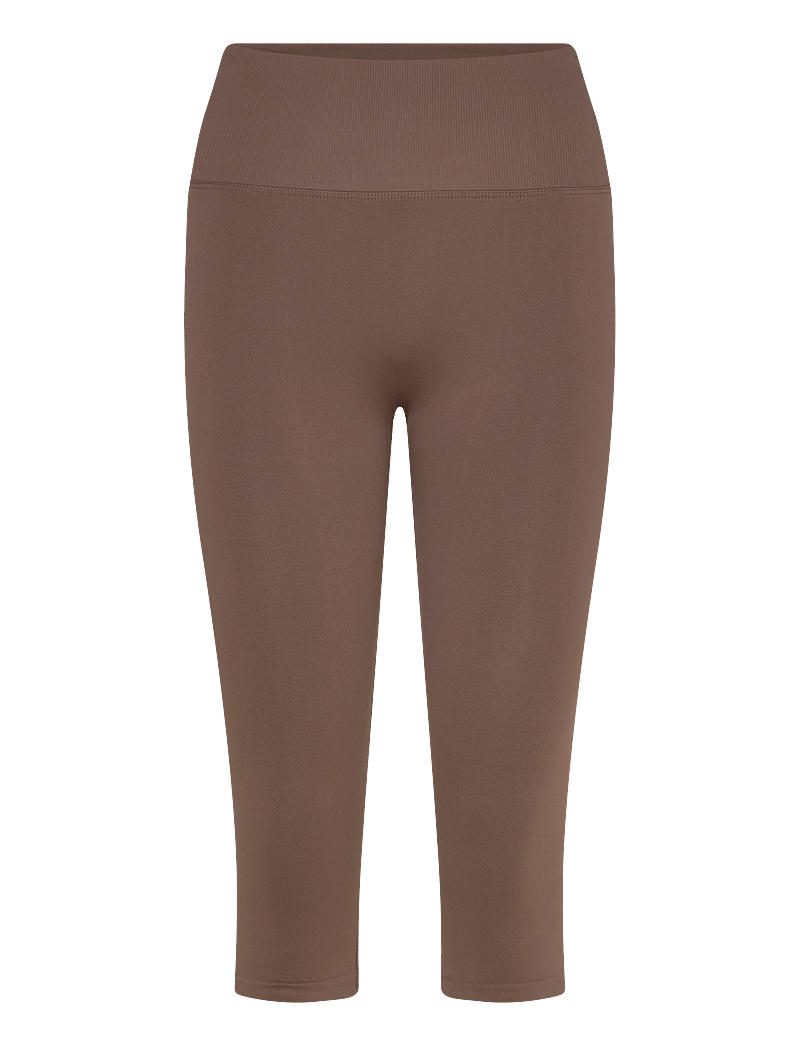 aim´n - Shape Seamless Capri Tights - träningstights - macchiato - 0