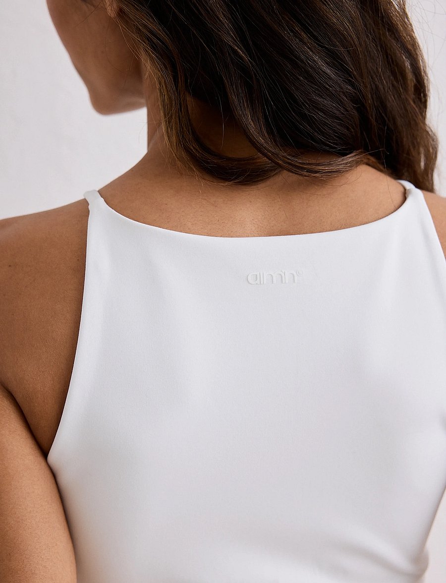 aim´n - Sense Halter Bralette - sport bh:ar - white - 5