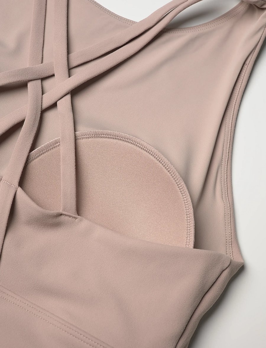 aim´n - Sense Sports Bra - sports bras - dark clay - 2