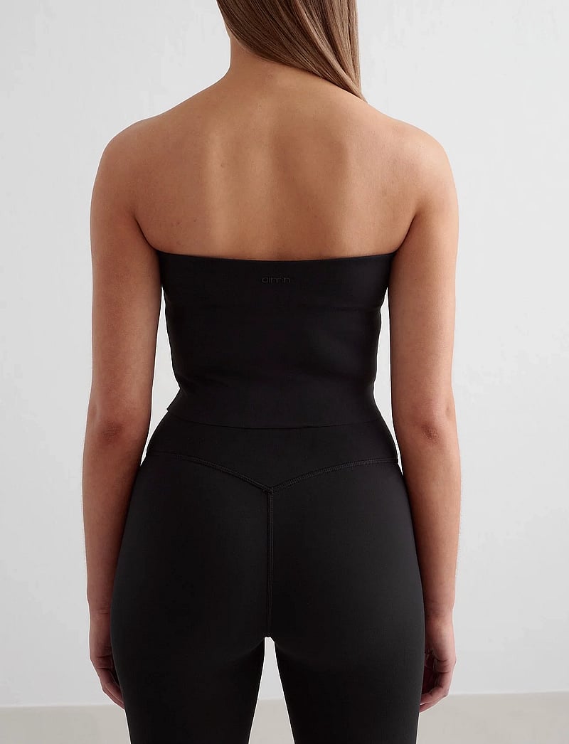 aim´n - Sense Tube Bralette - toppe & t-shirts - black - 3