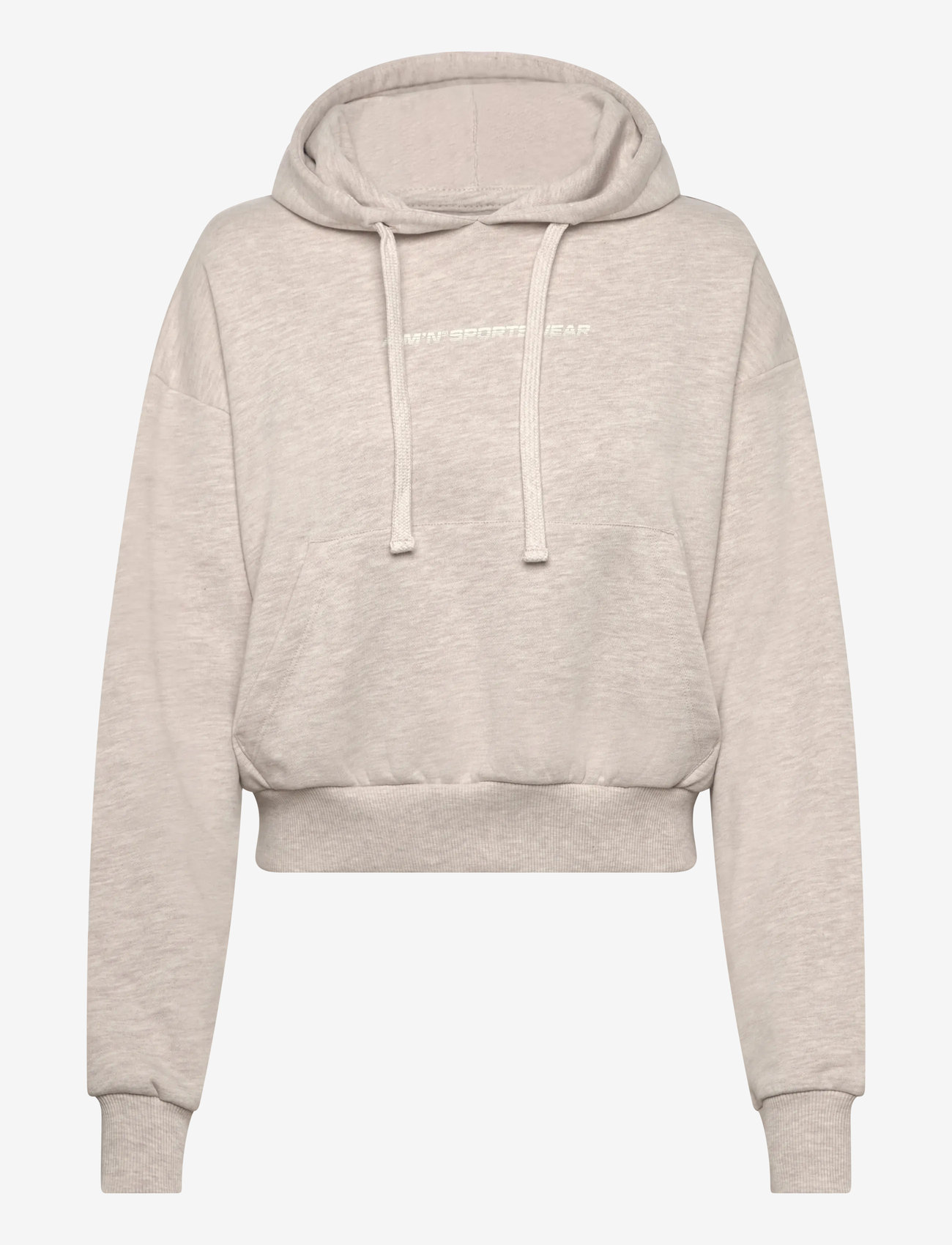 aim´n - Chunky Terry Hood - overdele - beige melange chunky terry hood - 1