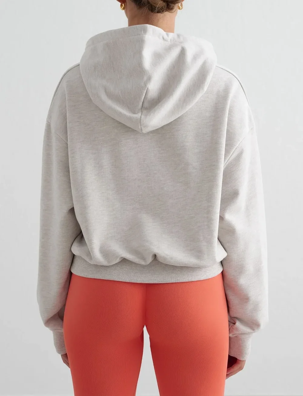 aim´n - Chunky Terry Hood - oberteile - beige melange chunky terry hood - 3