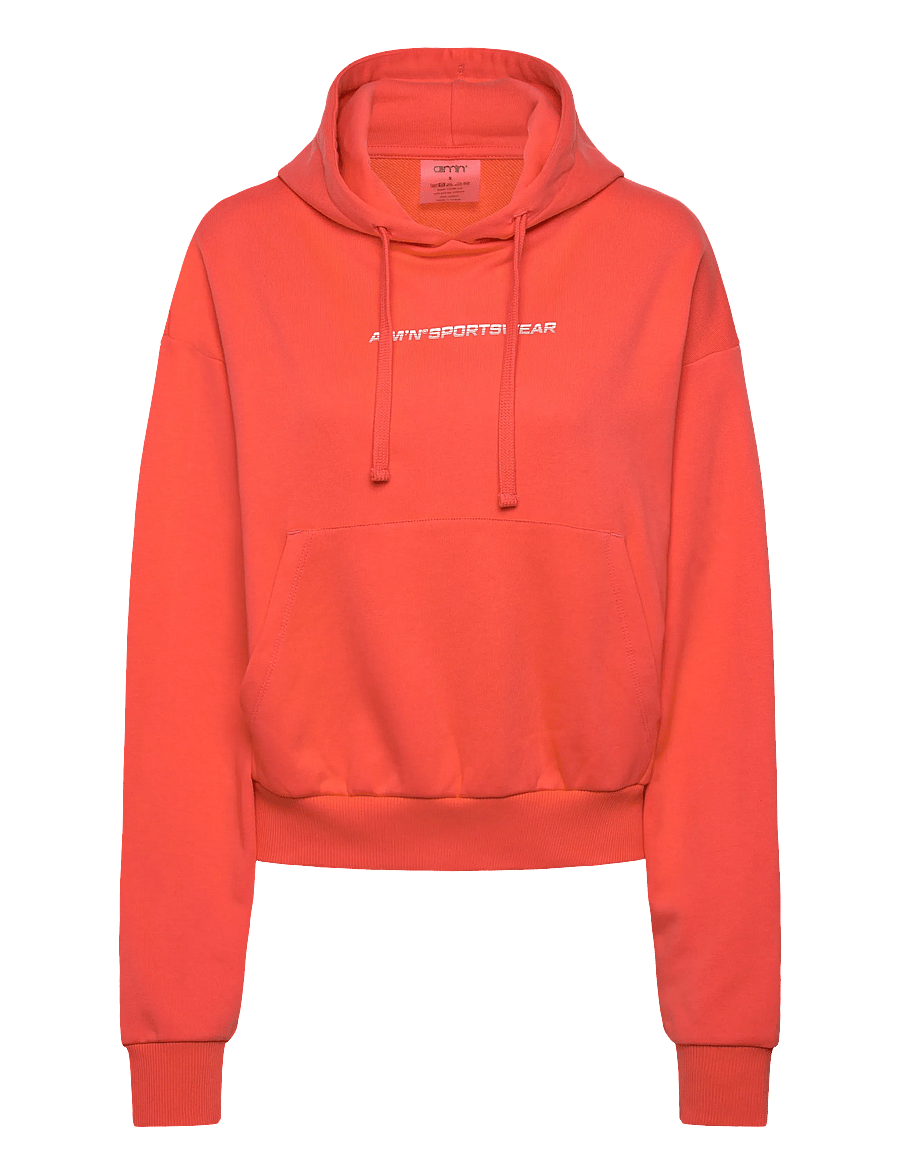 aim´n - Chunky Terry Hood - sweatshirts - tangerine chunky terry hood - 1