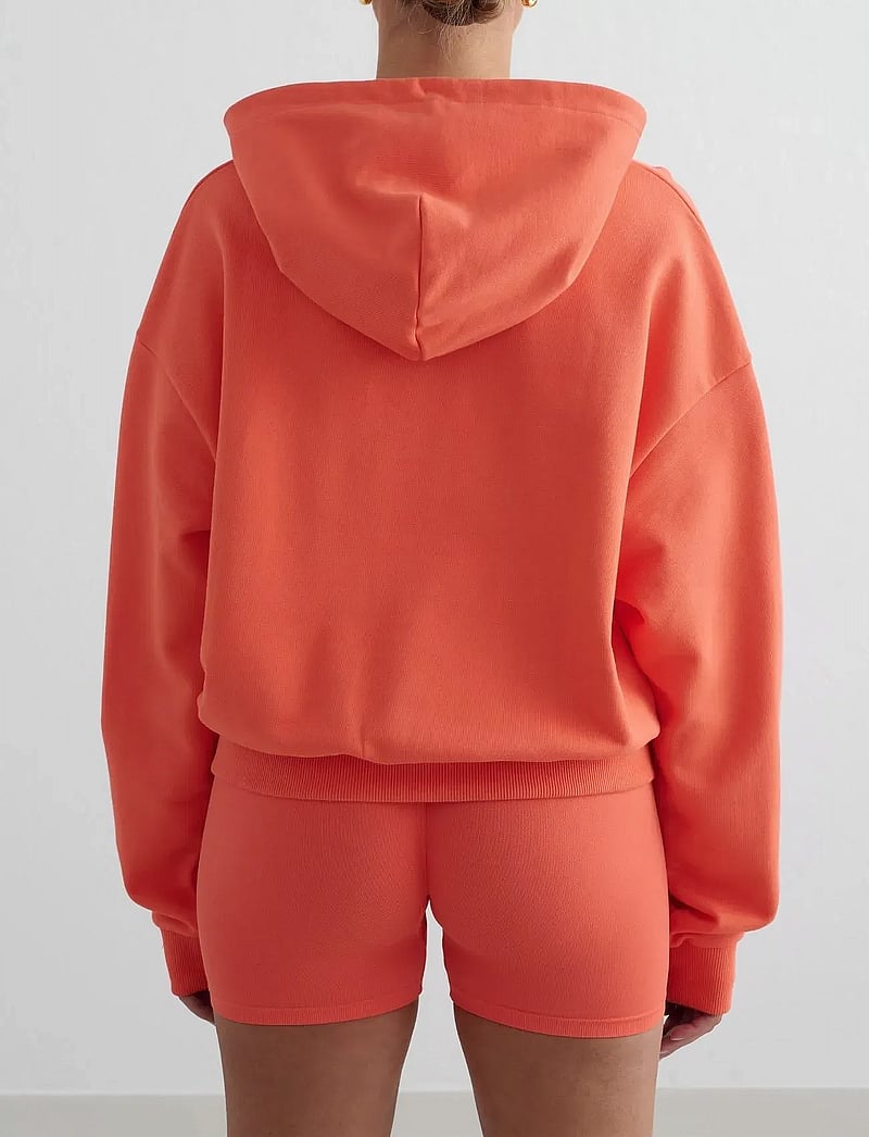aim´n - Chunky Terry Hood - oberteile - tangerine chunky terry hood - 3