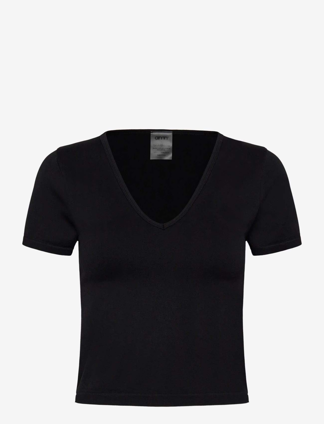 aim´n - Shape Seamless Short Sleeve - t-shirts - black - 1
