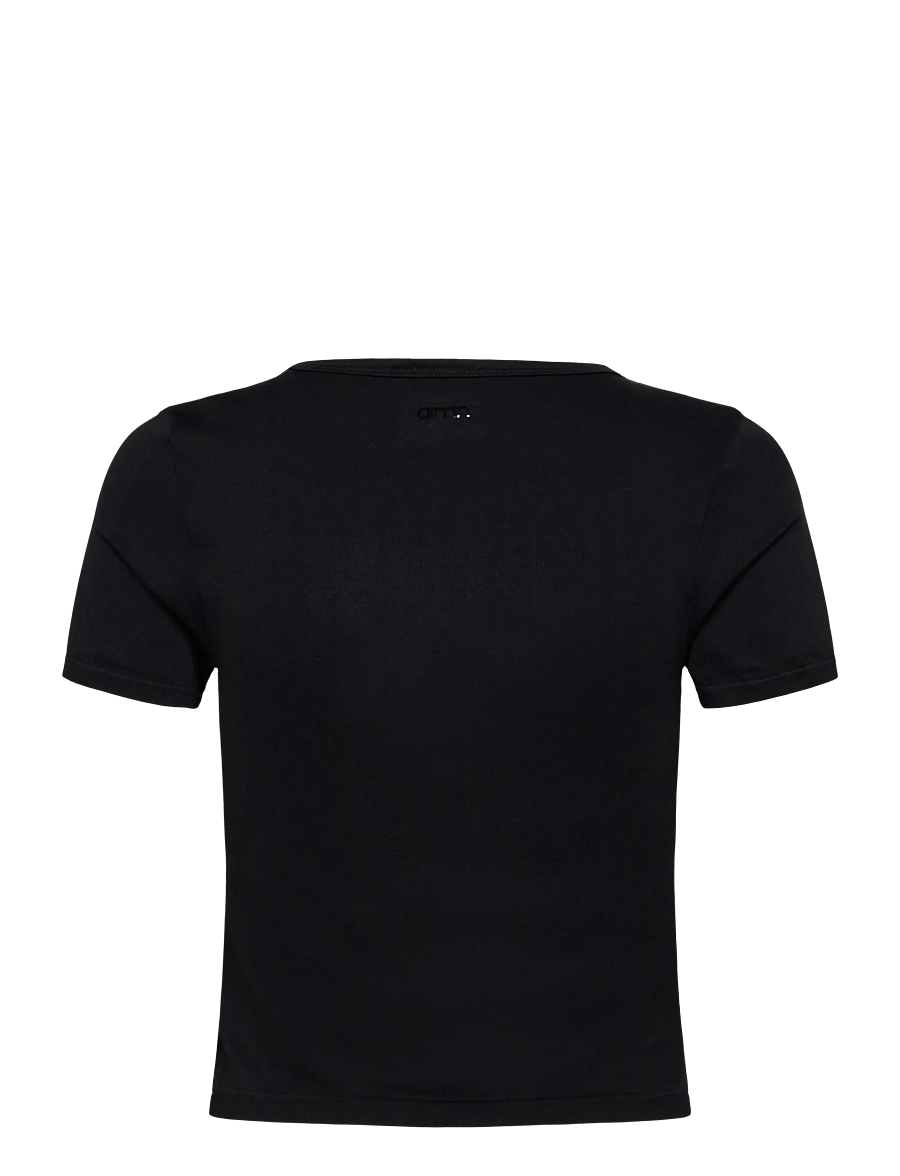 aim´n - Shape Seamless Short Sleeve - t-särgid - black - 2