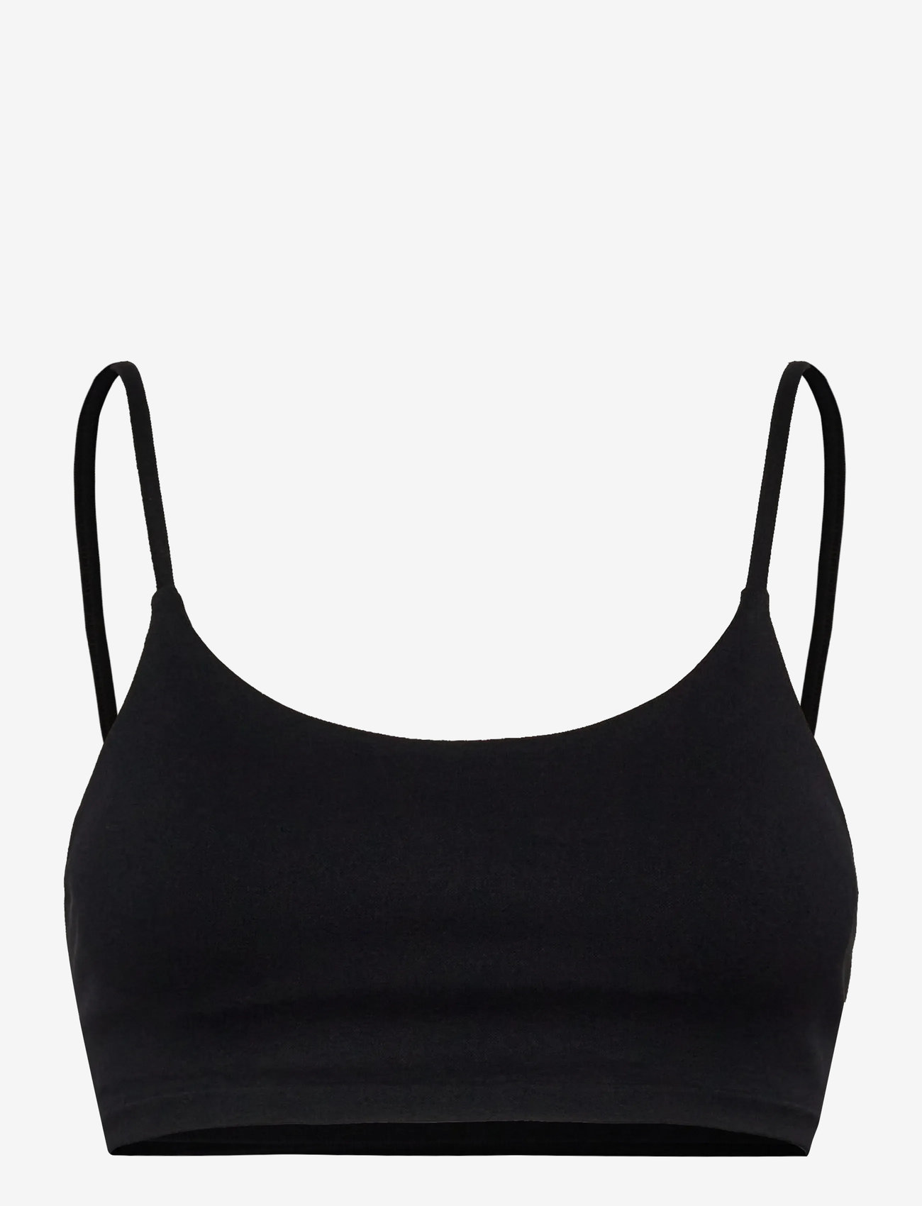 aim´n - Shape Seamless Strap Bra - sports bras - black - 0