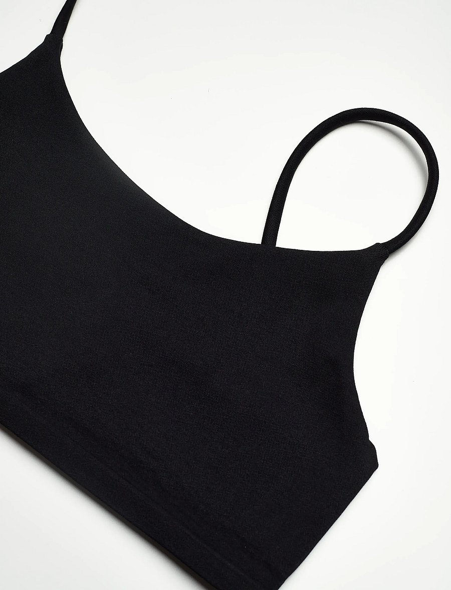 aim´n - Shape Seamless Strap Bra - sport-bhs - black - 2