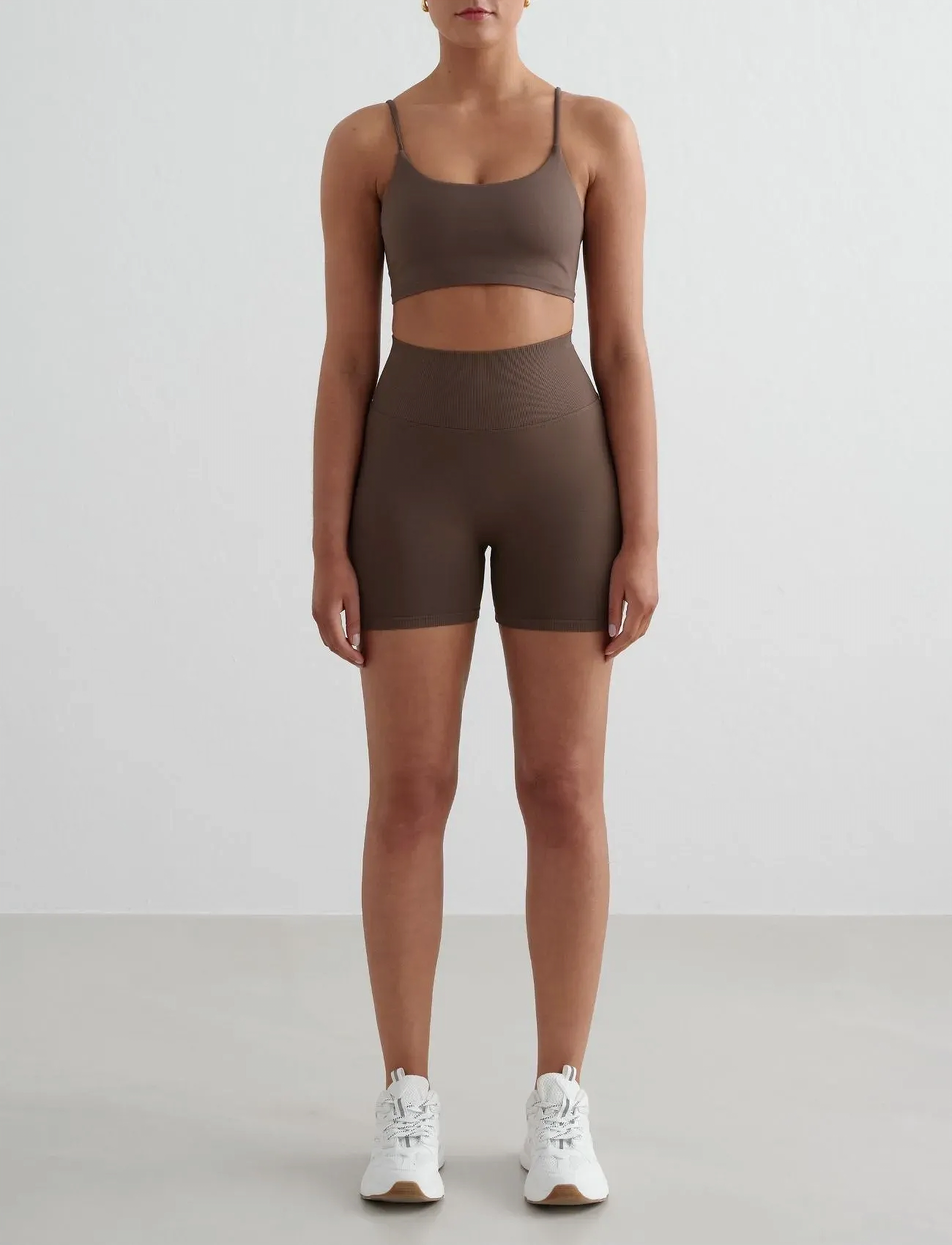aim´n - Shape Seamless Strap Bra - sports-bh'er - macchiato - 4